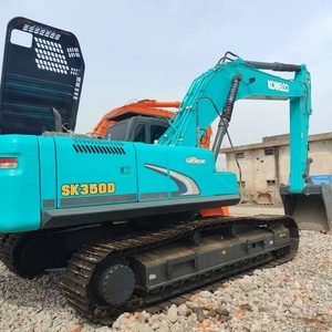 รถขุดตีนตะขาบ Kobelco SK350 มือสองขนาดใหญ่ ขายดี เครื่องจักรจากญี่ปุ่น รถขุด Kobelco SK200 60 75 130 135 140 210 350 มือสอง - Product Image 1