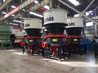 Concasseur à cône hydraulique Alibaba Express pour le concassage de roches dures, concasseur à cône à tête courte HXJQ pour la vente
