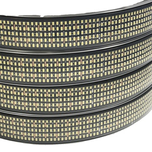 Kingshowstar 2024 Mới Nhất Thiết Kế 4PC 15 ''17 "5 Hàng Màu Trắng Tinh Khiết <span class=keywords><strong>LED</strong></span> Chiếu Sáng Bánh Xe Vòng Kit Rim Xe Bánh Xe Ánh Sáng - Product Image 1