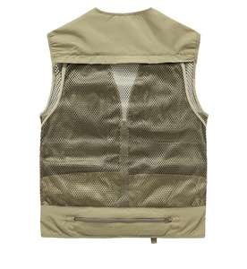 LAYENNE متعددة الجيوب سريعة الجفاف عمل رجل البضائع المتضخم مصور فائدة مقاومة للرياح في الهواء الطلق الصيد سترة الرجال - Product Image 5