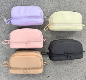 Trousse à crayons multi-couches à fermeture éclair, design européen, grande capacité, en polyester, organisateur scolaire pour adolescents et enfants, sacs à stylos - Product Image 2