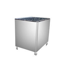 Chauffage de sauna sec électrique moderne en acier inoxydable de 18 kW pour villas, contrôlé par ordinateur avec assistance technique en ligne pour les maisons