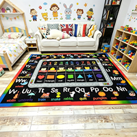 Tapis de jeu extra large pour enfants, tapis de sol rembourré surdimensionné, tapis doux antidérapant pour la salle de jeux des tout-petits, la salle de jeux, la salle familiale