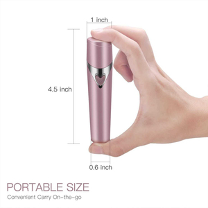seco mojado máquina de afeitar eléctrica de afeitar recargable para fácil para llevar a casa electrodomésticos al aire libre - Product Image 5
