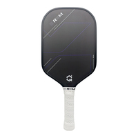 Raquette de pickleball RPM Q2 avec surface rugueuse en fibre de carbone pour un spin amélioré, noyau en mousse EPP et conception monobloc pressée à chaud, faible MOQ