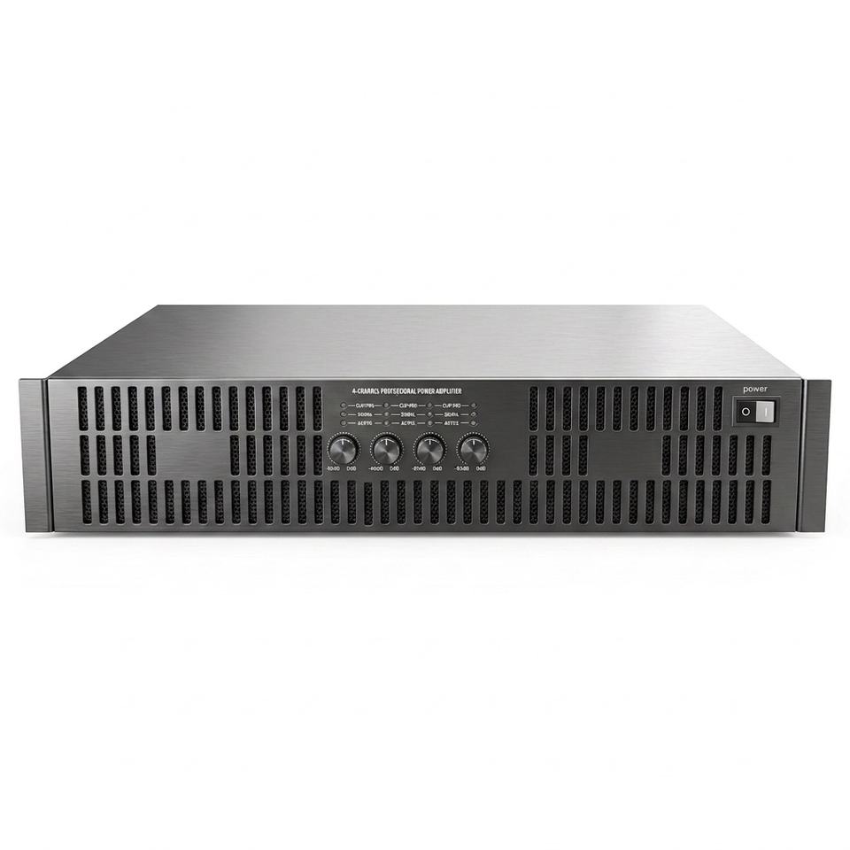 NEARSTAR T4600 Four Channel Analog Power Amplifier 8 Ohm 4x550W Rack ...