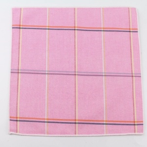 100% coton mouchoir foulards Vintage <span class=keywords><strong>mouchoirs</strong></span> hommes poche carré <span class=keywords><strong>mouchoirs</strong></span> rayé solide morve chiffon 22*22 cm - Product Image 2