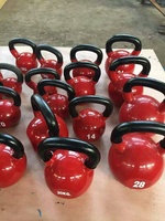 Kettlebells en fonte OEM/ODM de compétition, revêtement poudré, vente en gros directe usine