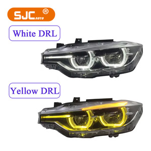 Accesorios para Automóviles SJC Faros LED para BMW Serie 3 F31 F30 F35 Luces Delanteras de Doble Color 2012-2018 Lámpara <span class=keywords><strong>Frontal</strong></span> LED Plug and Play - Product Image 1