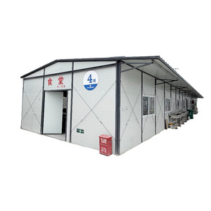Casa Contenedor de Paneles Sándwich con Resistencia al Viento de 41-80 mph, Diseño Industrial para Uso como Baño y Dormitorio - Product Image 1