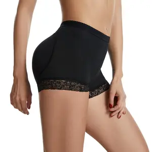 Butt Lifter Control Panties Body Shaper Fake Pad Foam Padded Hip Enhancer Underpants Female Shapewear