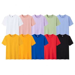 T-shirt pour homme en coton 100% blanc et noir, tricoté, personnalisable avec impression de logo, vente en gros - Product Image 1