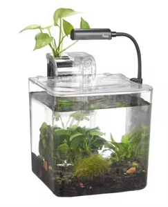 4l Fabriek Groothandel Slaapkamer Desktop Kleine Acryl <span class=keywords><strong>Betta</strong></span> Goudvis Aquarium Aquarium Aquarium - Product Image 1