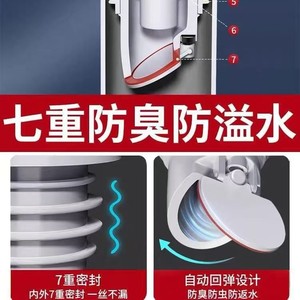 <span class=keywords><strong>Clapet</strong></span> anti-retour WC en silicone pour égout de cuisine, anti-refoulement, pour tuyau de 50 mm, machine à laver et drain de sol - Product Image 2