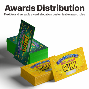 Livre de cartes à gratter de loterie, jeux de nouveauté, fêtes à thème, événements personnalisés, couverture rigide, parfait, écologique, durable - Product Image 3