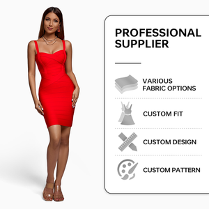 <span class=keywords><strong>Robe</strong></span> moulante d'été 2026 pour femmes, style abaya, mini, bandage, crayon, à bretelles, pour soirée, design de créateur, pour célébrités - Product Image 4