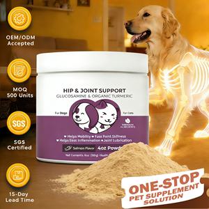 बिल्लियों और कुत्तों के लिए ग्लूकोसामाइन और चोन्ड्रोइटिन के साथ थोक मूल्य पालतू स्वास्थ्य देखभाल और पूरक हिप और संयुक्त पाउडर - Product Image 1