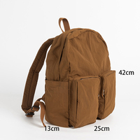 Sac à dos d'affaires en polyester simple et durable 2025, utilisation quotidienne, grande capacité, multifonctionnel, imperméable, pour ordinateur portable pour hommes
