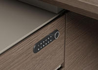 Scrivania Direzionale di Lusso in Legno Massello - Arredamento Commerciale Elegante, Modulare e Multifunzionale con Garanzia di 3 Anni