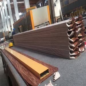 Wow!! Eloxierte polierte elektro phore sische Holz oberfläche <span class=keywords><strong>Aluminium</strong></span> Türrahmen profil Hersteller/Holz farbe <span class=keywords><strong>Aluminium</strong></span> Preis pro kg - Product Image 1