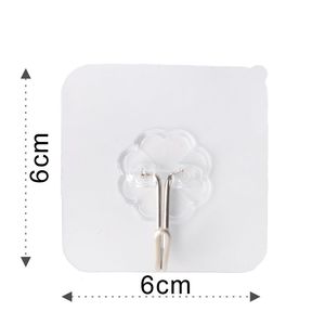 High Quality Transparent Adhesive <strong>Wall</strong> <strong>Hook</strong> Heavy Duty <strong>Wall</strong> <strong>Hooks</strong> for Hanging for Office Home Factory Wholesale Clothes Hangers - Product Image 5