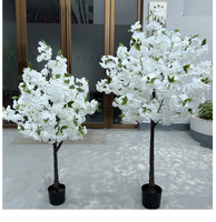 Décoration de scène artificielle de confiance d'arbre de fleur de cerisier d'intérieur de haute qualité pour le mariage de remise des diplômes de Noël du nouvel an chinois