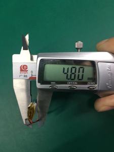 Batterie polymère au lithium Shenzhen Lipo 501030 <span class=keywords><strong>Ovonic</strong></span> 3,7 V 120 mAh - Product Image 3