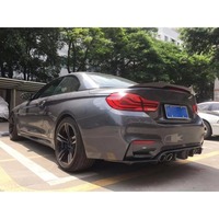 Diffuseur arrière en carbone M4 pour BMW F82 M4 GTS F80 M3 2015-2019 avec feu stop