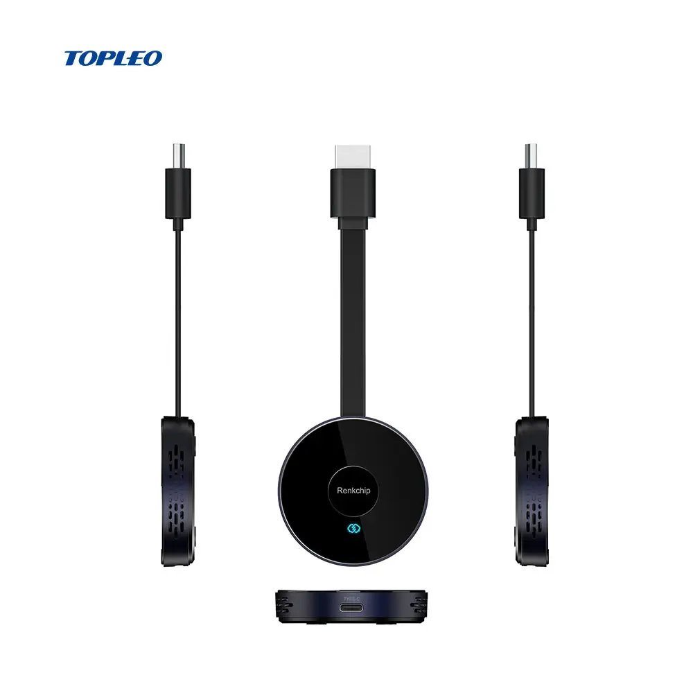 wireless transmitter miracast topleo Z1 airplay miracast wireless 4k chromcast wifi display dongle