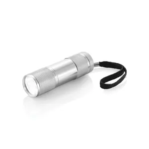 <b>Flashlight</b> Quattro aluminum 9 LED custom gadgets - Product Image 1