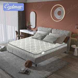 manufacturers single bed memory gel silk vacuum bag double bed hotel bed pocket coil spring mattress for sale