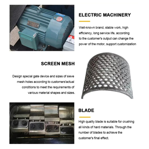 Tự động thép không gỉ động vật Máy Nghiền xương máy xay máy hiệu quả cao gia cầm cá xương nghiền 220V động cơ tự động - Product Image 5