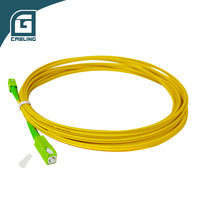 Kabel Serat Optik Berlapis Baja Gcabling Outdoor Ftth Patch Cord Fc-sc Fc-lc 500mm 1m 50m 2.0mm G652d 20cm 3m Gpon Olt Patch Cord