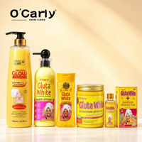 Ensemble de soins de la peau O'Carly Guta, blanchissant, hydratant, éclaircissant, anti-âge, vitamine C, nicotinamide, élimination des taches brunes, 5 en 1
