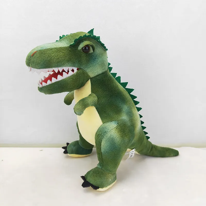 Fabricante de precio de fábrica dinosaurio suave animales de peluche de dinosaurio genial juguetes de peluche