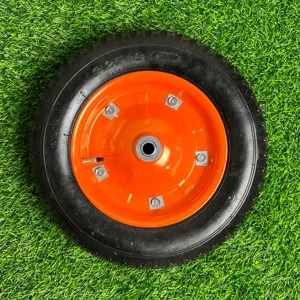 Low <strong>Price</strong> Wholesale New Small <strong>Inflatable</strong> Steel <strong>Wheelbarrow</strong> <strong>Wheels</strong> 3.25/3.00-8 for Restaurant Hotels &amp; Retail - Product Image 1