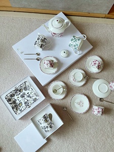 New European Bone China Coffee <b>Set</b> and Afternoon <b>Tea</b> Cup - Product Image 3