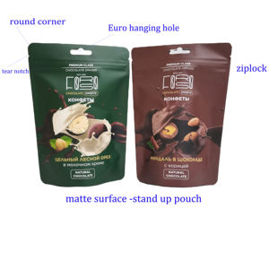 מזון מודפס מותאם אישית כיתה נייר מזון שוקולד כיתה פויל שקית בר אריזה בר עטיפות - Product Image 4