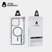 Coque de téléphone magnétique de luxe ATB pour Apple iPhone 17 Air 16 11 15 13 14 Plus 12 Pro Max coque souple transparente