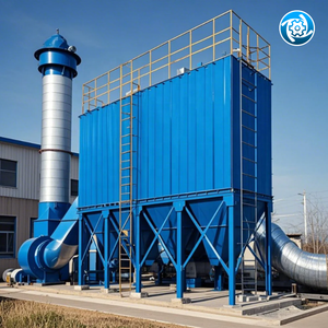 कस्टम औद्योगिक पाउडर बैग फिल्टर वायु सफाई उपकरण नई स्थिति का उपयोग कर ठीक पाउडर के लिए स्मेल्टर्स धूल कलेक्टर - Product Image 2