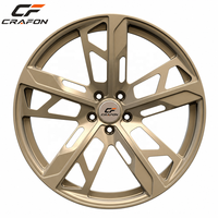 Jantes de voiture neuves forgées à cinq branches CF 18 19 pouces 5x114.3 PCD 56.1 CB pour WRX VA VB Bronze Performance