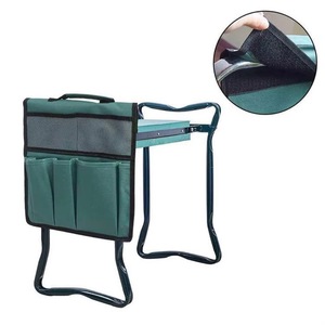 Sac à outils BSCI pour siège de jardinage, sac de rangement pliable pour outils de plantation à fixer sur un banc, trousse à outils de jardinage - Product Image 1