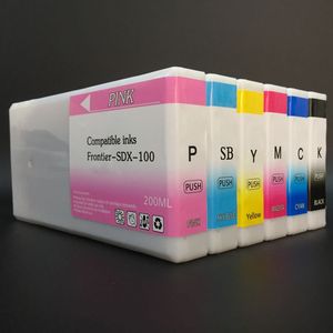 Cartouche d'<span class=keywords><strong>encre</strong></span> <span class=keywords><strong>rechargeable</strong></span> <span class=keywords><strong>HP</strong></span> 90 avec puce et MSDS complète pour <span class=keywords><strong>imprimante</strong></span> Fujifilm DX100, <span class=keywords><strong>encre</strong></span> UV à colorants - Product Image 2