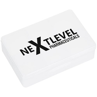 Boîte à pilules personnalisée avec logo, organiseur de médicaments, boîte à pilules hebdomadaire AM/PM, complément vitaminique, cadeau promotionnel, vente en gros