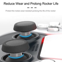 Lot de 4 protections élastiques en silicone anti-grattage pour joysticks PS4/PS5/XBOX/Switch PRO/ROG ALLY