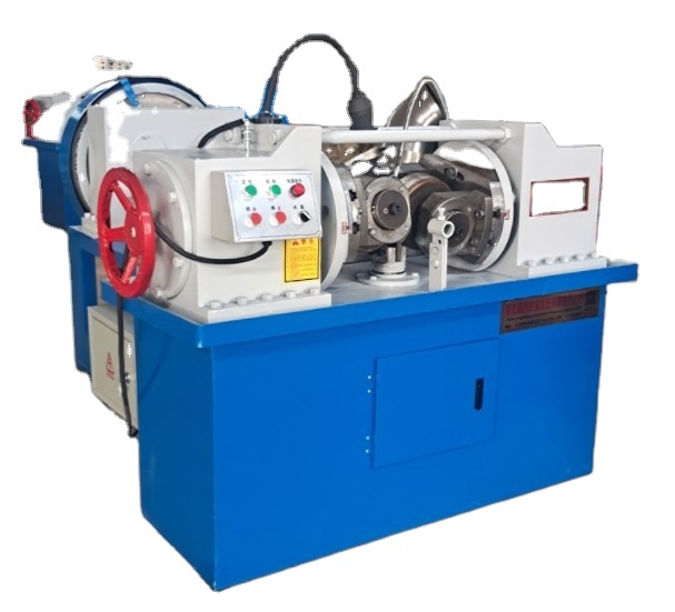 Steel Pipe Rod bar Flat Die Screw Spline Thread Rolling Making Knurling Forming Tool Machine