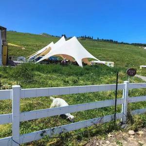 Valla para Caballos de PVC Resistente a los Olores - 6 Pies de Altura, No Absorbe Olores, Mantiene la Frescura para Uso <span class=keywords><strong>en</strong></span> Ranchos y Obras de Construcción - Product Image 1