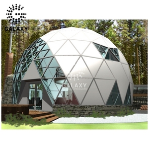Tente dôme extérieure imperméable transparente pour 6-8 personnes, igloo de jardin, hôtel, camping en plein air, tente dôme en <span class=keywords><strong>plastique</strong></span> transparent - Product Image 1