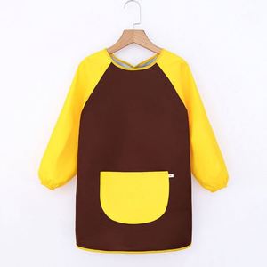 Delantal de Dibujo de Manga Larga para Niños, Impermeable, con Cierre de Velcro, para Jardín de Infancia, Arte y Pintura - Product Image 3