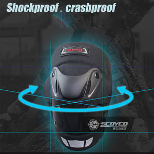 Scoyco Biker Racing équitation Motobike jambe protecteur moto équipement de protection genouillères coussinets <span class=keywords><strong>vtt</strong></span> genouillère - Product Image 4